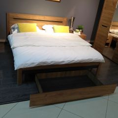 АФИНА А3 Кровать 1600 (крафт) в Набережных Челнах - naberezhnye-chelny.mebel24.online | фото 5