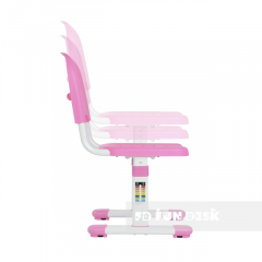 Комплект парта + стул трансформеры Cantare Pink в Набережных Челнах - naberezhnye-chelny.mebel24.online | фото 7