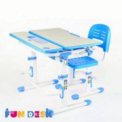 Парта-трансформер + стул Lavoro Blue в Набережных Челнах - naberezhnye-chelny.mebel24.online | фото 4