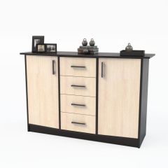 Комод К-2.1 (Венге/Дуб молочный) в Набережных Челнах - naberezhnye-chelny.mebel24.online | фото
