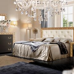 Комод Тиффани Premium черная/золото (ТФКМ-1(П) в Набережных Челнах - naberezhnye-chelny.mebel24.online | фото 2