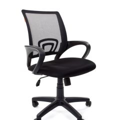 Кресло для оператора CHAIRMAN 696 black (ткань TW-11/сетка TW-01) в Набережных Челнах - naberezhnye-chelny.mebel24.online | фото