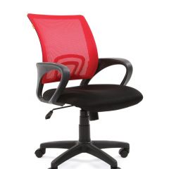Кресло для оператора CHAIRMAN 696 black (ткань TW-11/сетка TW-69) в Набережных Челнах - naberezhnye-chelny.mebel24.online | фото