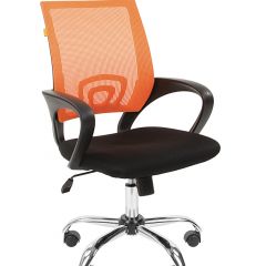 Кресло для оператора CHAIRMAN 696 хром (ткань TW-11/сетка TW-66) в Набережных Челнах - naberezhnye-chelny.mebel24.online | фото 2