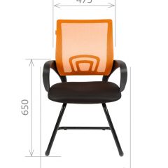 Кресло для оператора CHAIRMAN 696 V (ткань TW-11/сетка TW-66) в Набережных Челнах - naberezhnye-chelny.mebel24.online | фото 5