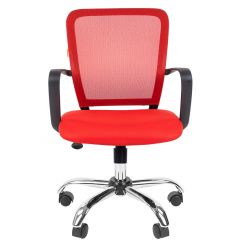 Кресло для оператора CHAIRMAN 698 хром (ткань TW 19/сетка TW 69) в Набережных Челнах - naberezhnye-chelny.mebel24.online | фото 2
