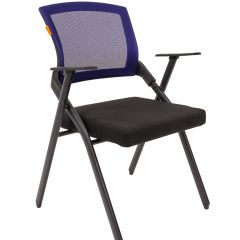 Кресло для посетителей CHAIRMAN NEXX (ткань стандарт черный/сетка DW-61) в Набережных Челнах - naberezhnye-chelny.mebel24.online | фото 1