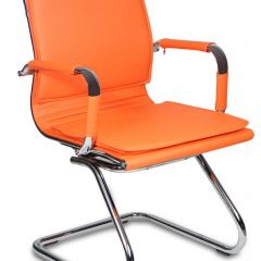 Кресло для посетителя Бюрократ CH-993-Low-V/orange оранжевый в Набережных Челнах - naberezhnye-chelny.mebel24.online | фото