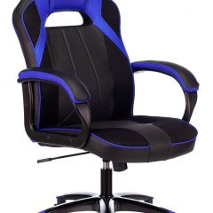 Кресло игровое Бюрократ VIKING 2 AERO BLUE черный/синий в Набережных Челнах - naberezhnye-chelny.mebel24.online | фото