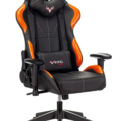 Кресло игровое Бюрократ VIKING 5 AERO ORANGE черный/оранжевый в Набережных Челнах - naberezhnye-chelny.mebel24.online | фото