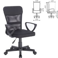 Кресло КОМПАКТНОЕ BRABIX "Jet MG-315" (черное) 531839 в Набережных Челнах - naberezhnye-chelny.mebel24.online | фото 2