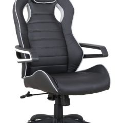 Кресло компьютерное BRABIX "Techno Pro GM-003" (черное/серое, вставки серые) 531814 в Набережных Челнах - naberezhnye-chelny.mebel24.online | фото