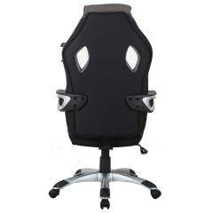 Кресло компьютерное BRABIX Techno GM-002 (ткань) черное/серое, вставки белые (531815) в Набережных Челнах - naberezhnye-chelny.mebel24.online | фото 6