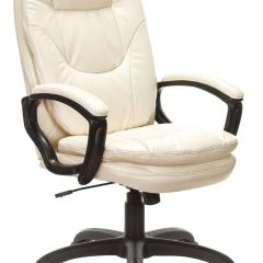 Кресло офисное BRABIX PREMIUM "Trend EX-568", экокожа, бежевое, 532102 в Набережных Челнах - naberezhnye-chelny.mebel24.online | фото