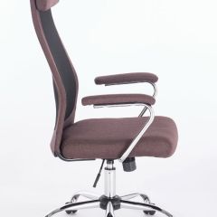 Кресло офисное BRABIX "Flight EX-540" (коричневое) 531849 в Набережных Челнах - naberezhnye-chelny.mebel24.online | фото 3