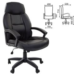 Кресло офисное BRABIX "Formula EX-537" (черное) 531388 в Набережных Челнах - naberezhnye-chelny.mebel24.online | фото 2