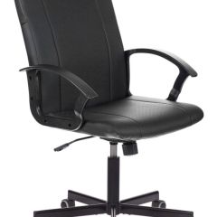 Кресло офисное BRABIX "Simple EX-521" (экокожа, черное) 532103 в Набережных Челнах - naberezhnye-chelny.mebel24.online | фото