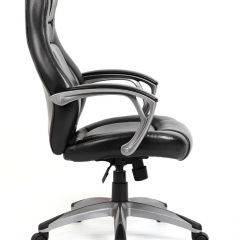 Кресло офисное BRABIX "Turbo EX-569" (экокожа, спортивный дизайн, черное) 531014 в Набережных Челнах - naberezhnye-chelny.mebel24.online | фото 3