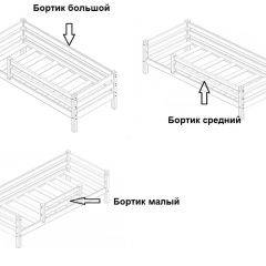 Кровать 2-х ярусная Сонечка с бортиками (лестница наклонная) в Набережных Челнах - naberezhnye-chelny.mebel24.online | фото 4