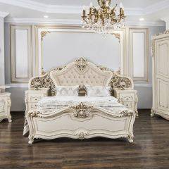 Кровать 1600 Джоконда (крем) в Набережных Челнах - naberezhnye-chelny.mebel24.online | фото 6