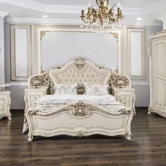 Кровать 1800 Джоконда (крем) в Набережных Челнах - naberezhnye-chelny.mebel24.online | фото 6