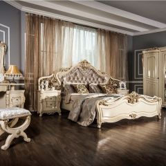 Кровать 1800 Джоконда (крем) в Набережных Челнах - naberezhnye-chelny.mebel24.online | фото 7