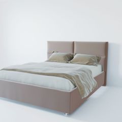 Кровать Корсика с ПМ 1200 (велюр серый) в Набережных Челнах - naberezhnye-chelny.mebel24.online | фото 2