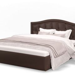 Кровать Стелла 1400*2000 + ПМ (Лесмо brown) коричневый в Набережных Челнах - naberezhnye-chelny.mebel24.online | фото