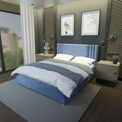 Кровать Стелла Решетка+ПМ (1400) *БЕЗ ДНА в Набережных Челнах - naberezhnye-chelny.mebel24.online | фото