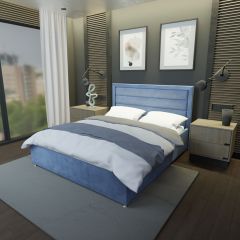 Кровать Тиана Решетка+ПМ (1600) *БЕЗ ДНА в Набережных Челнах - naberezhnye-chelny.mebel24.online | фото