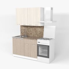 Кухонный гарнитур Ольга лайт 1 1200 мм в Набережных Челнах - naberezhnye-chelny.mebel24.online | фото 4