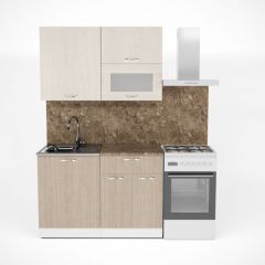Кухонный гарнитур Ольга лайт 3 1200 мм в Набережных Челнах - naberezhnye-chelny.mebel24.online | фото 3