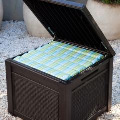 Квадратный сундук Cube Rattan 208 л в Набережных Челнах - naberezhnye-chelny.mebel24.online | фото 2