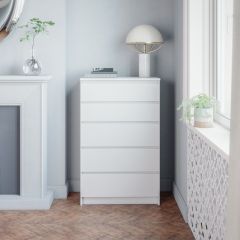 МОРИ МК 700.5 Комод (белый) в Набережных Челнах - naberezhnye-chelny.mebel24.online | фото