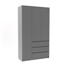 МОРИ МШ 1200.1 Шкаф (графит) в Набережных Челнах - naberezhnye-chelny.mebel24.online | фото 2