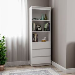МОРИ МСТ 600.3 Стеллаж (белый) в Набережных Челнах - naberezhnye-chelny.mebel24.online | фото