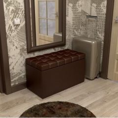 Пуф КВАДРО тип 2 Коричневый в Набережных Челнах - naberezhnye-chelny.mebel24.online | фото