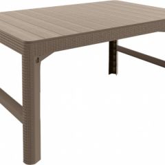 Раскладной стол Лион с регулируемой высотой столешницы (Lyon rattan table) капучино (h400/650) в Набережных Челнах - naberezhnye-chelny.mebel24.online | фото 2