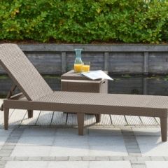 Шезлонг Джайпур (Jaipur Sun lounger) капучино в Набережных Челнах - naberezhnye-chelny.mebel24.online | фото 2
