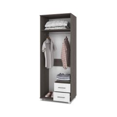 ЕВА Шкаф 2-х дверный Е24 в Набережных Челнах - naberezhnye-chelny.mebel24.online | фото 2