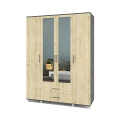 ЕВА Шкаф 4-х дверный Е43 в Набережных Челнах - naberezhnye-chelny.mebel24.online | фото 7