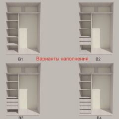Шкаф-купе 1500 серии SILVER S4+S3Z+B2+PL1 (2 ящика+1 штанга) профиль «Серебро» в Набережных Челнах - naberezhnye-chelny.mebel24.online | фото 5