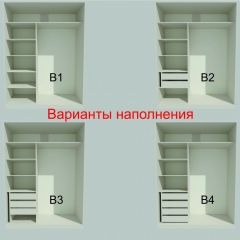 Шкаф-купе 1700 серии NEW CLASSIC K3+K3+B2+PL1 (2 ящика+1 штанга) профиль «Капучино» в Набережных Челнах - naberezhnye-chelny.mebel24.online | фото 7