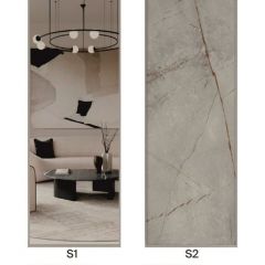 Шкаф-купе 1700 серии SILVER S1+S1+B2+PL2 (2 ящика+1 штанга+1 полка) профиль «Серебро» в Набережных Челнах - naberezhnye-chelny.mebel24.online | фото 7