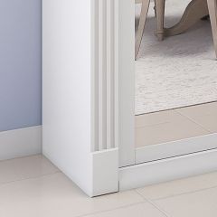 Шкаф-купе 2150 серии NEW CLASSIC K1+K1+K1+B22+PL4 (по 2 ящика лев/прав+F обр.штанга) профиль «Капучино» в Набережных Челнах - naberezhnye-chelny.mebel24.online | фото 5
