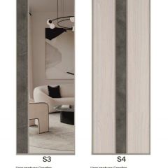 Шкаф-купе 2250 серии SILVER S3+S1+S3Z B22+PL2 (по 2 ящика лев/прав+1штанга+1 полка) профиль «Серебро» в Набережных Челнах - naberezhnye-chelny.mebel24.online | фото 12