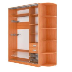 Шкаф-купе Элвис 1500 вариант 7 (Тройной ЛДСП/Тройной ЛДСП) в Набережных Челнах - naberezhnye-chelny.mebel24.online | фото 3