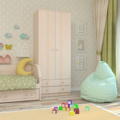 Шкаф Нина (М6) Дуб Молочный в Набережных Челнах - naberezhnye-chelny.mebel24.online | фото
