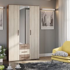 Шкаф Парма 3-х створчатый в Набережных Челнах - naberezhnye-chelny.mebel24.online | фото