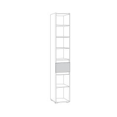 Шкаф с ящиком 13.202 Сидней в Набережных Челнах - naberezhnye-chelny.mebel24.online | фото 2